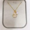 Wholesale Natural Freshwater Pearl Pendant Necklace With Copper Accessories And Gourd Shape