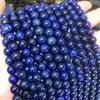 Wholesale Natural Lapis Lazuli Loose Beads Handmade Jewelry Accessories Grinding And Polishing
