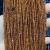 Wholesale Natural Orange Garnet Round Faceted Cut Loose Beads Semi Finished Necklace Diy Accessories