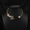 Wholesale Natural Pearl Collar Necklace For Women Handmade With Geometric And Plant Flowers Original Design Light Luxury Jewelry