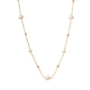 Wholesale Natural Pearl Gold Beads Handmade Ochain Necklace For Women