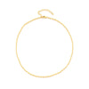 Wholesale Natural Stone And Copper Beaded Necklace Light Luxury Geometric Handmade Ochain Clavicle Chain