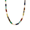 Wholesale Natural Stone And Stainless Steel Abacus Bead Necklace And Bracelet Retro Dopamine Style Handmade With Electroplating