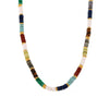 Wholesale Natural Stone And 316L Stainless Steel Abacus Bead Necklace And Bracelet Retro Handmade Electroplated For Women