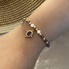 Wholesale Natural Stone Beaded Bracelet Handmade Geometric Retro Jewelry For Women