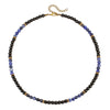 Wholesale Natural Stone Beaded Necklace Handmade With Alloy Pendant Geometric Style Round Shape Unisex