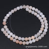 Wholesale Natural Stone Loose Round Beads Pink Aventurine Polished For Diy Accessories