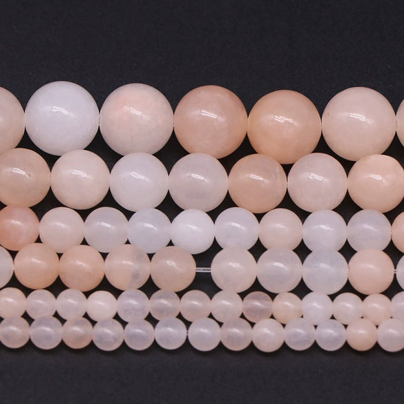 Wholesale Natural Stone Loose Round Beads Pink Aventurine Polished For Diy Accessories