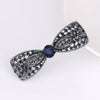 Wholesale Natural Style Alloy Nickelfree Plated Diamond Inlaid Crystal Bow Hairpin For Women