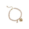 Wholesale Natural Style Heart Shape Freshwater Pearl Bracelet For Women