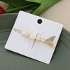 Wholesale Natural Style Zinc Alloy Hairpin With Butterfly Leaves Flowers Rhinestone For Women