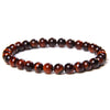 Wholesale Natural Tiger Eye Stone Geometric Handmade Bracelet
