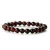 Wholesale Natural Tiger Eye Stone Geometric Handmade Bracelet