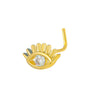 Wholesale Navel Ring Jewelry Copper Inlaid Zircon Geometric Butterfly Heart Crown Moon Water Drop Bee Style For Women
