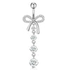 Wholesale Navel Ring Stainless Steel Geometric Electroplated Simple Style Body Puncture
