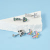 Wholesale Navel Ring Stainless Steel Inlaid Zircon Heart Shape Unisex
