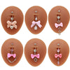 Wholesale Navel Ring Zinc Alloy Heart Shaped Styling Unisex