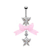 Wholesale Navel Ring Zinc Alloy Heart Shaped Styling Unisex