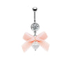 Wholesale Navel Ring Zinc Alloy Heart Shaped Styling Unisex