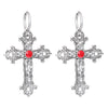 Wholesale Necklace Alloy Geometric Distressed Flower Vine Cross Gothic Retro Hip Hop Trendy Women's Accessories