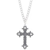 Wholesale Necklace Alloy Geometric Distressed Flower Vine Cross Gothic Retro Hip Hop Trendy Women's Accessories