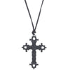 Wholesale Necklace Alloy Geometric Distressed Flower Vine Cross Gothic Retro Hip Hop Trendy Women's Accessories