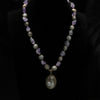 Wholesale Necklace Artificial Crystal Freshwater Pearls Twist Chain Electroplating Niche Style Women's