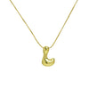 Wholesale Necklace Brass Copper Balloon Shape With Letters Numbers Text Electroplated
