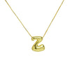 Wholesale Necklace Brass Copper Balloon Shape With Letters Numbers Text Electroplated