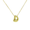 Wholesale Necklace Brass Copper Balloon Shape With Letters Numbers Text Electroplated