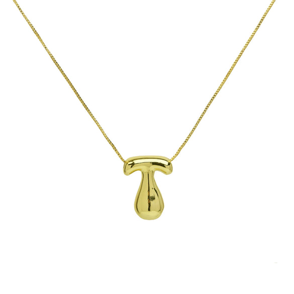Wholesale Necklace Brass Copper Balloon Shape With Letters Numbers Text Electroplated