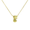 Wholesale Necklace Brass Copper Balloon Shape With Letters Numbers Text Electroplated