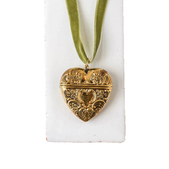 Wholesale Necklace Brass Heart Shape Printing Electroplating Unisex Literary And Simple Style