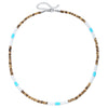 Wholesale Necklace Coconut Shell Wood Stainless Steel Geometric Handmade