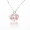 Wholesale Necklace Copper Alloy Zircon Bare Stone Inlaid Animals Zodiac Electroplated Feminine Clavicle Chain For Women