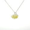 Wholesale Necklace Copper Alloy Zircon Bare Stone Inlaid Animals Zodiac Electroplated Feminine Clavicle Chain For Women