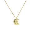 Wholesale Necklace Copper Brass Letters Numbers Text Electroplating Style