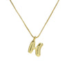 Wholesale Necklace Copper Brass Letters Numbers Text Electroplating Style