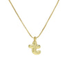 Wholesale Necklace Copper Brass Letters Numbers Text Electroplating Style