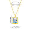 Wholesale Necklace Copper Freshwater Pearl Retro Flower Butterfly Electroplating Mixed Gem Stone Setting For Women
