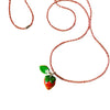 Wholesale Necklace Copper Fruit Style Electroplated Pendant