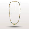 Wholesale Necklace Copper Geometric Devil's Eye Vintage Braided Rope Chain Gold Plated