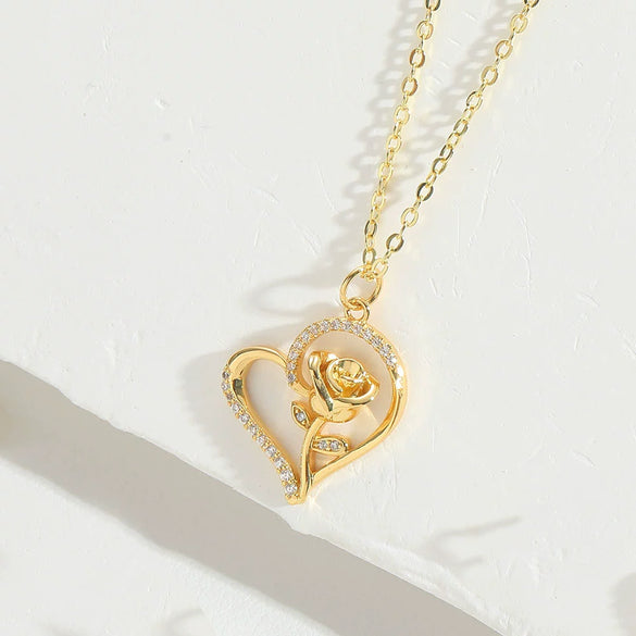 Wholesale Necklace Copper Geometric Mixed Gemstone Setting Electroplating O Word Chain For Women