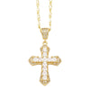 Wholesale Necklace Copper Geometric Pendant Electroplating Ochain For Women
