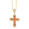 Wholesale Necklace Copper Geometric Pendant Electroplating Ochain For Women