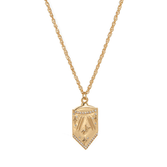 Wholesale Necklace Copper Geometric Style Electroplating Design Unisex