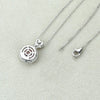 Wholesale Necklace Copper Heart Geometric Shaped Inlaid Zircon Women's Pendant Necklace Ochain