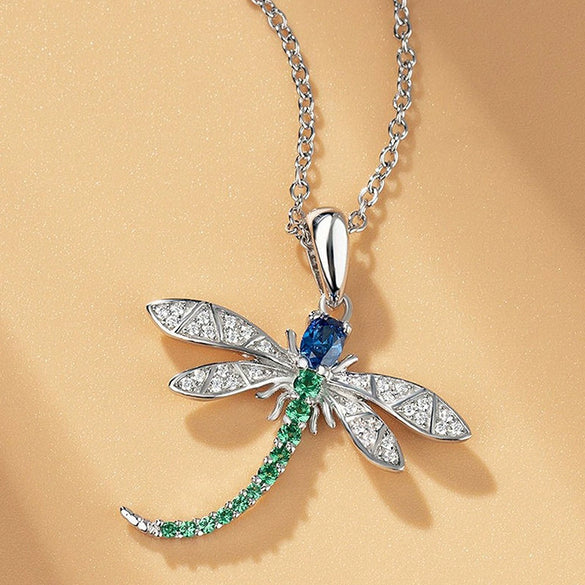 Wholesale Necklace Copper Insects Zirconia Inlay Ochain For Women