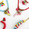 Wholesale Necklace Copper Lovely Style Heart Shape Electroplated Multipendant