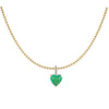 Wholesale Necklace Copper Mixed Gem Inlay Geometric Light Luxury Style